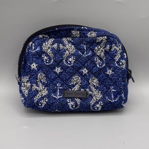 Vera Bradley Medium Cosmetic Bag Seahorse of Course